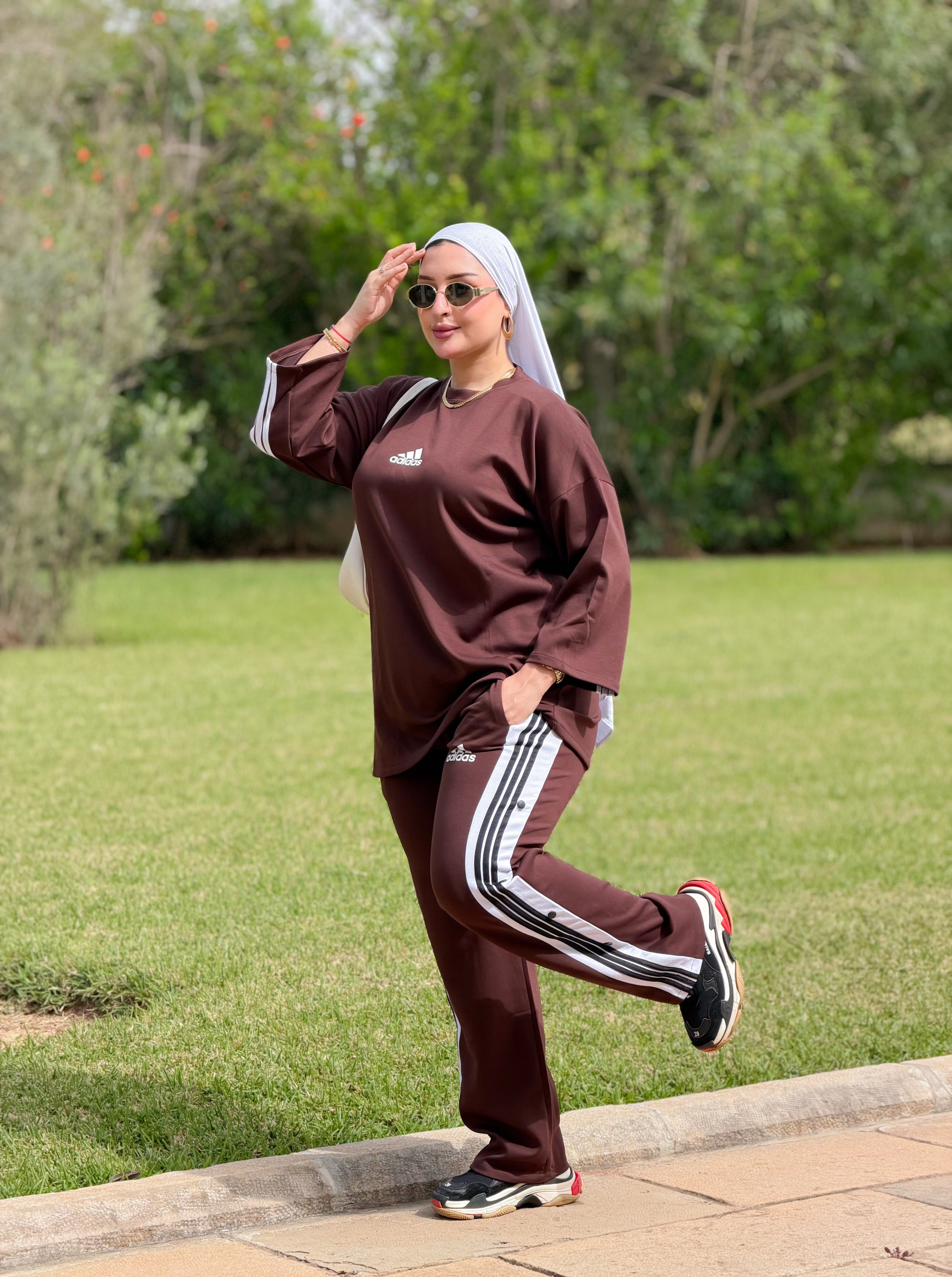 أوفر سايز طقم دنيم
